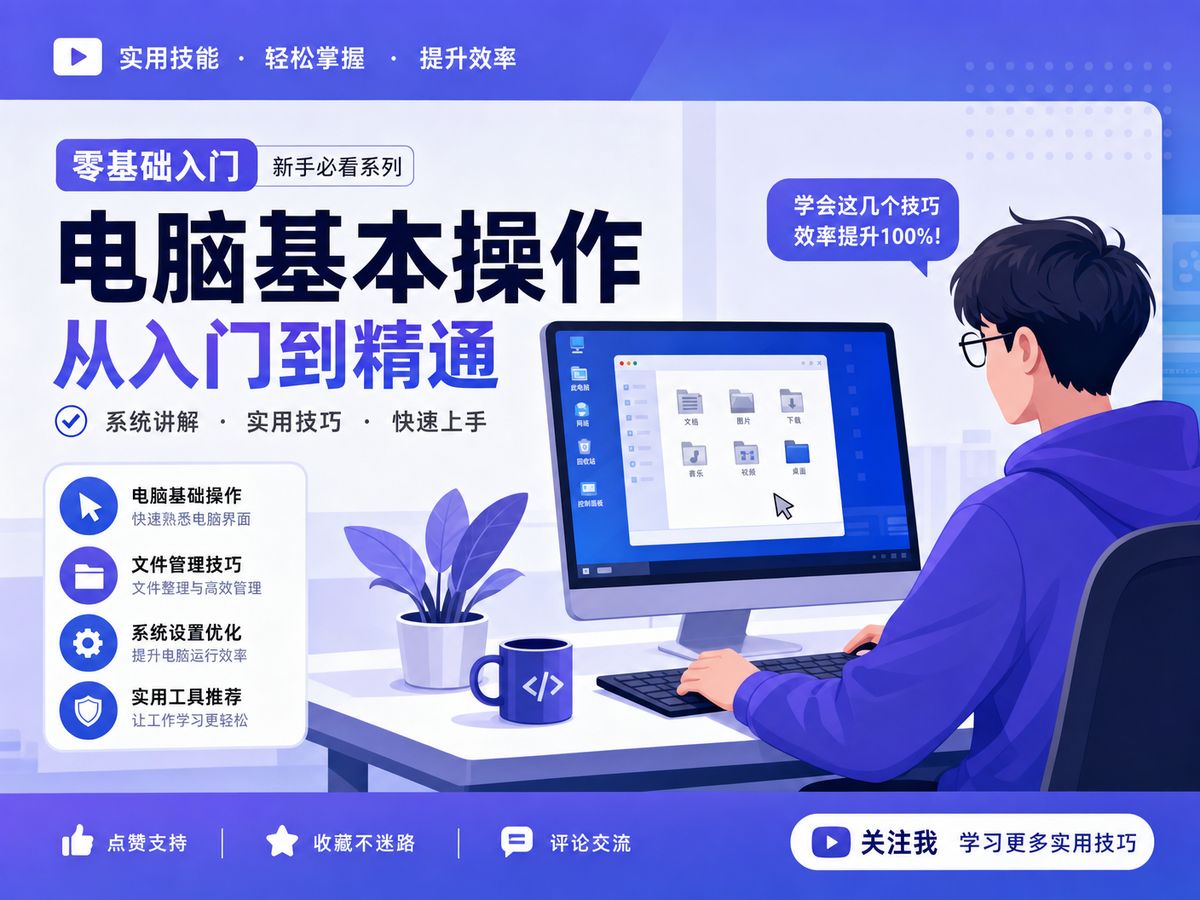 海角电脑技能动漫教程